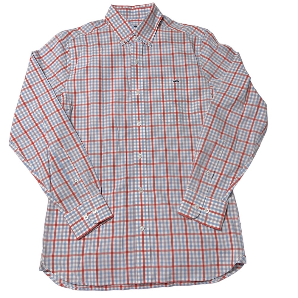 Mens Fish Hippie Button Down